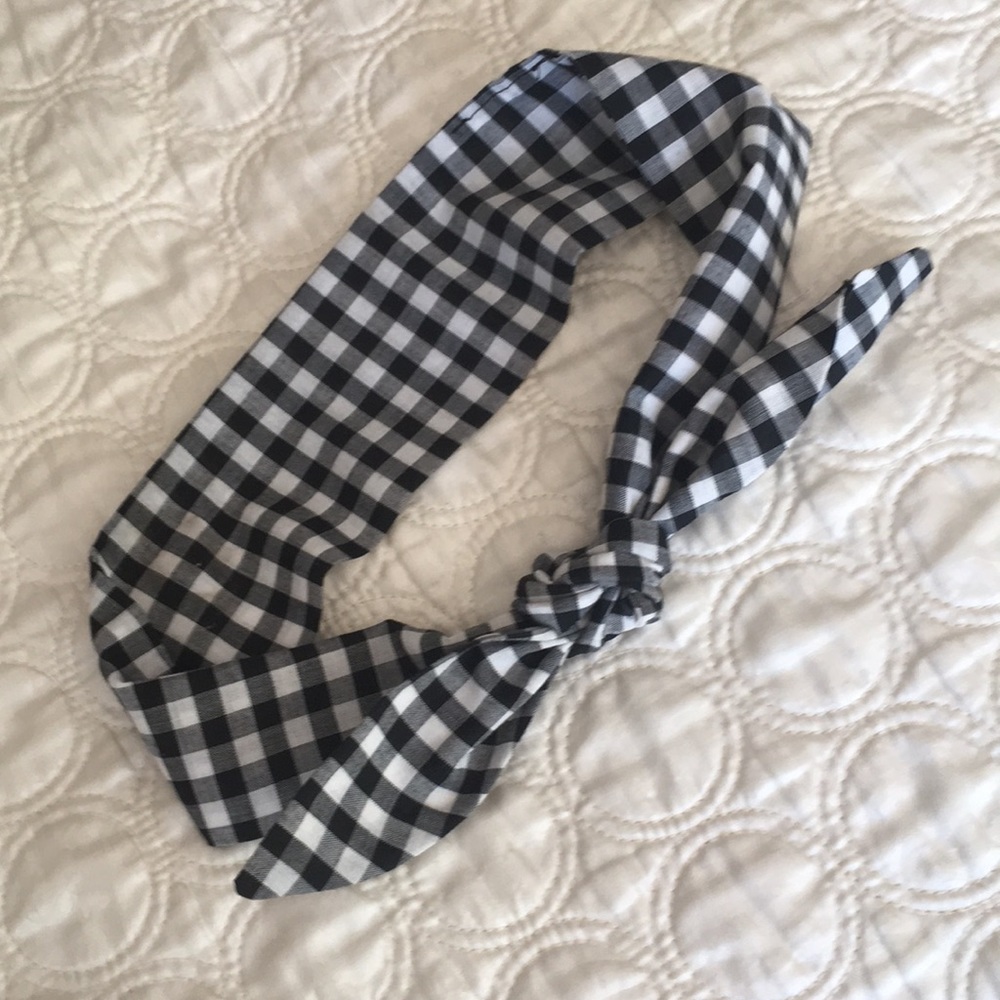 Free with purchase⭐️ Gingham rockabilly headband